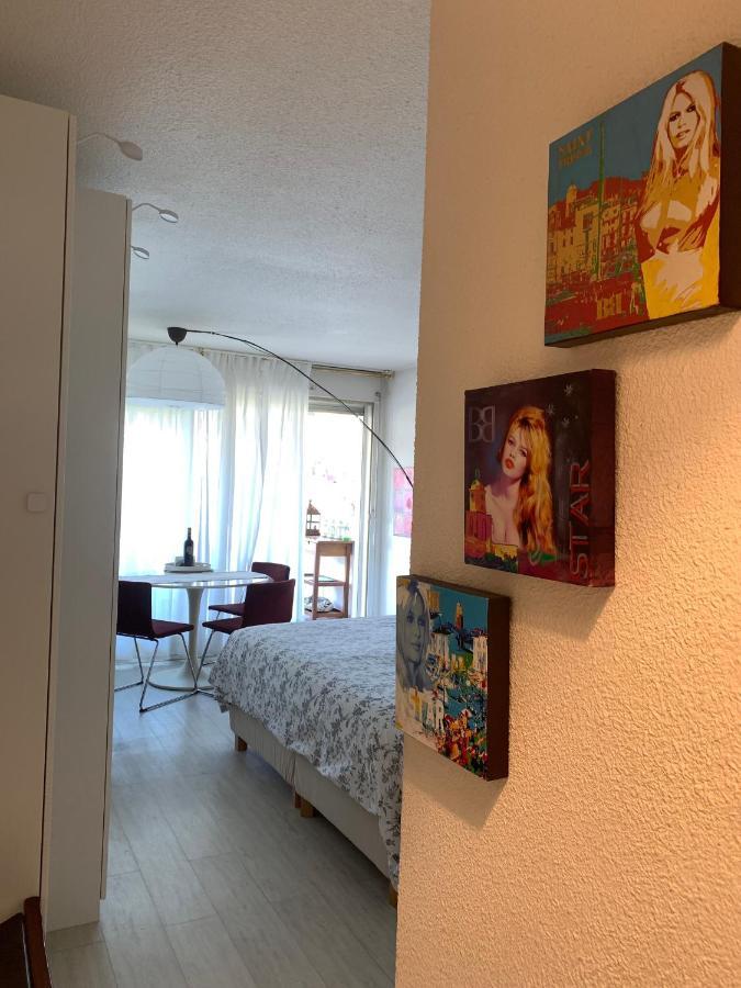 Brigitte Studio Centre Saint Tropez Parking Piscine Wifi Vue Mer ภายนอก รูปภาพ